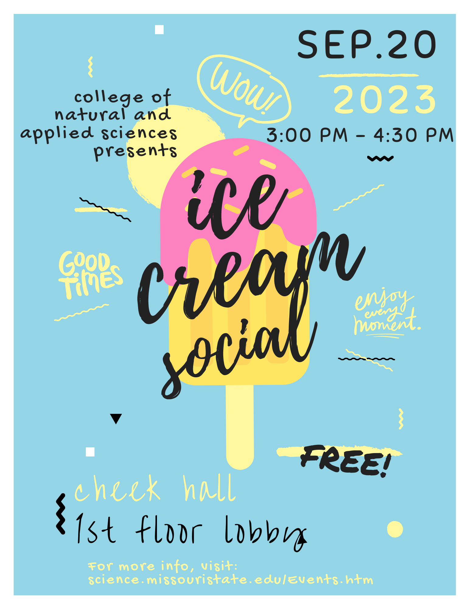 2023 Ice Cream Social Flyer